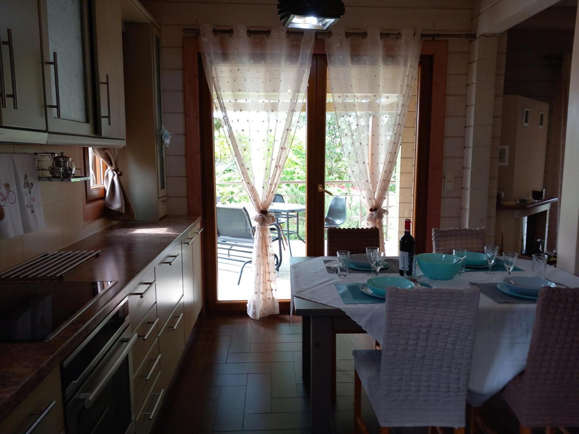 Wooden House Villa Preveza Luaran gambar
