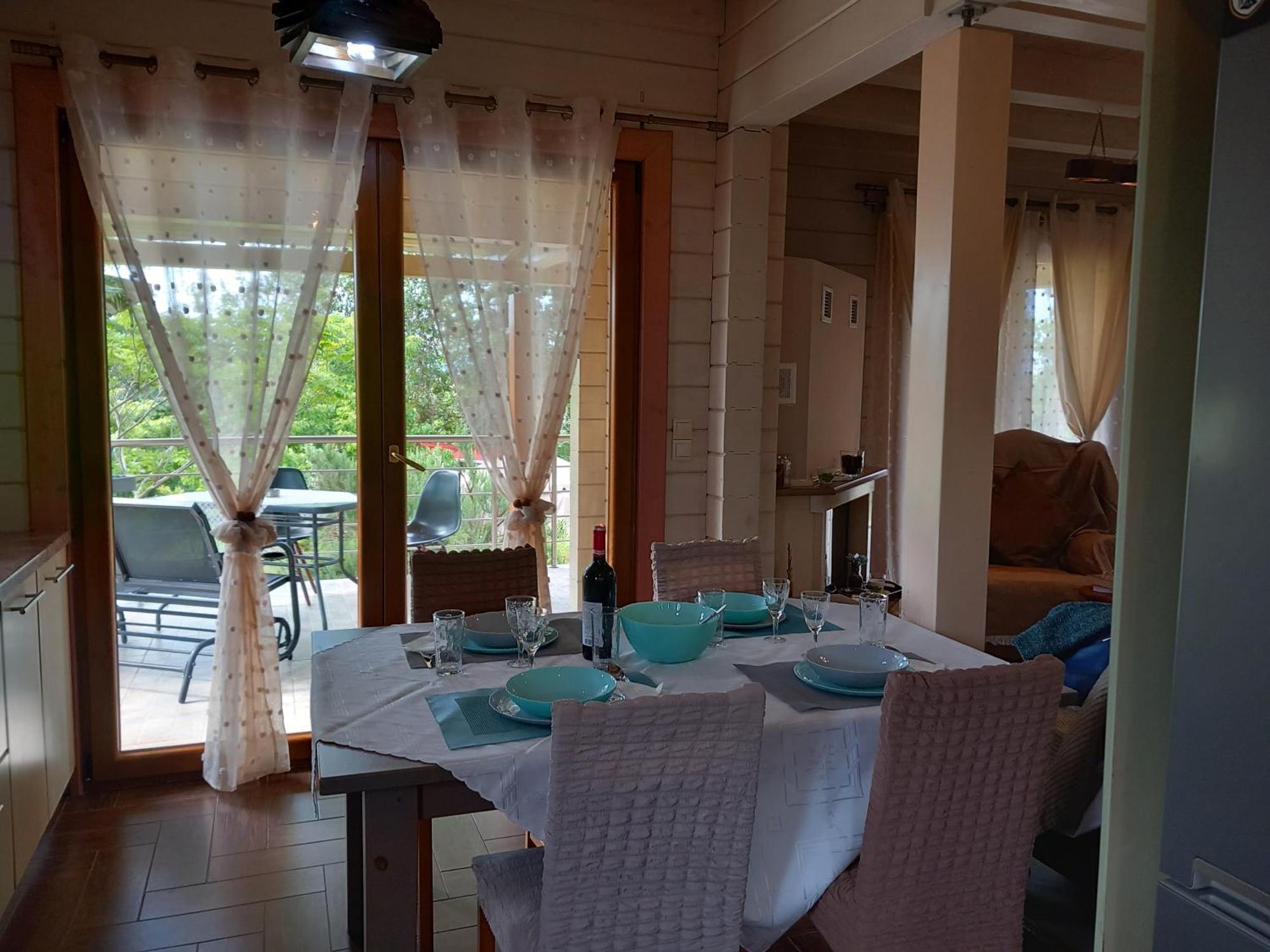 Wooden House Villa Preveza Luaran gambar